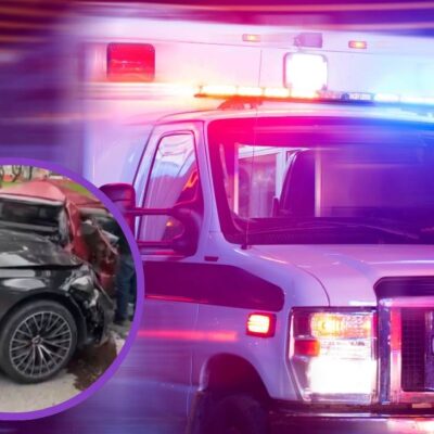 accidente autopista norte