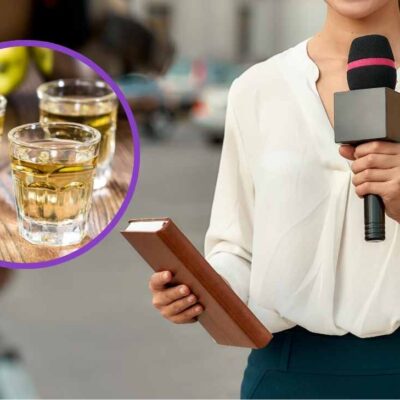 El video de la periodista que salió borracha en plena emisión en vivo del noticiero