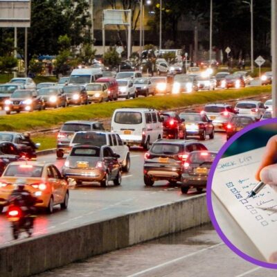 vehículos que pueden salir el día sin carro