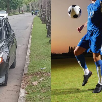jugador de Llaneros accidente