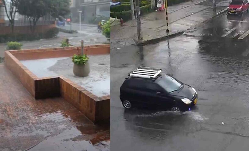 granizada que azotó Bogotá este miércoles 11 de febrero