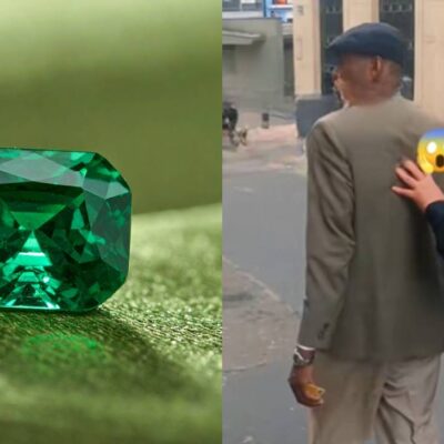 hombre se tragó esmeralda