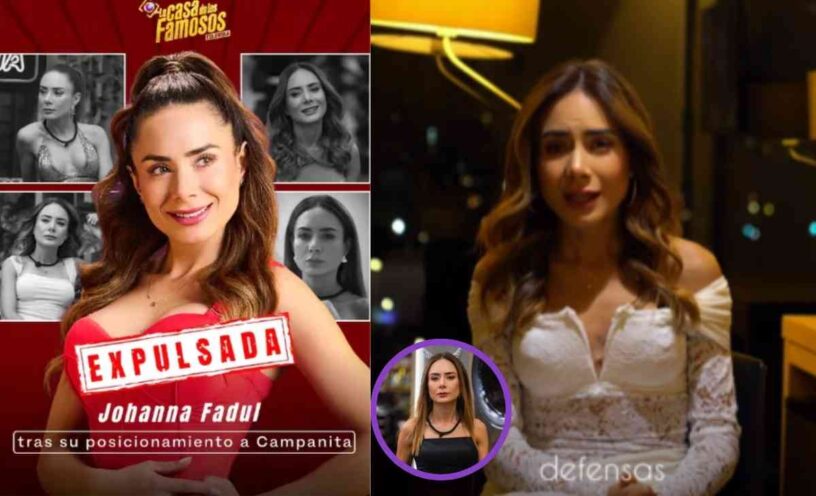 Jhonna Fadul revela los detalles inéditos tras su expulsión