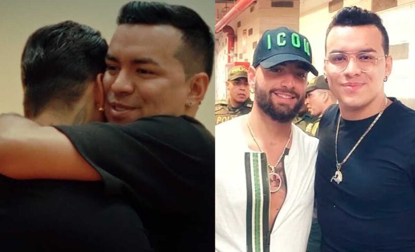 El video de la confesión que Maluma le hizo a Yeison Jiménez el día que grabaron su canción