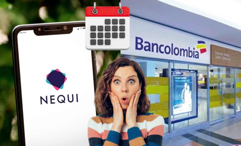 ¿En qué fechas de febrero Nequi y Bancolombia suspenderán sus servicios?