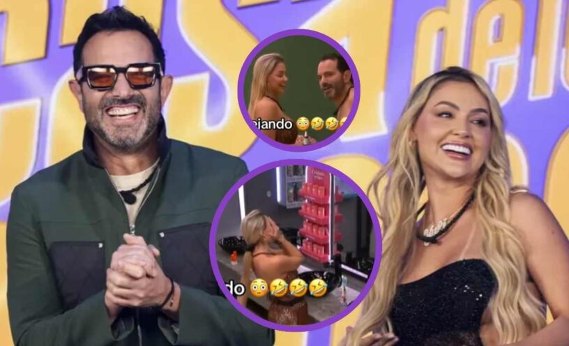 El video de cuando a Alejandro Estrada se le cayó la toalla en frente de Yuli Ruiz en 'La casa de los famosos Colombia 3'