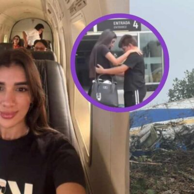 El video de la joven embarazada que murió en el avión Satena despidiendose de su hijo