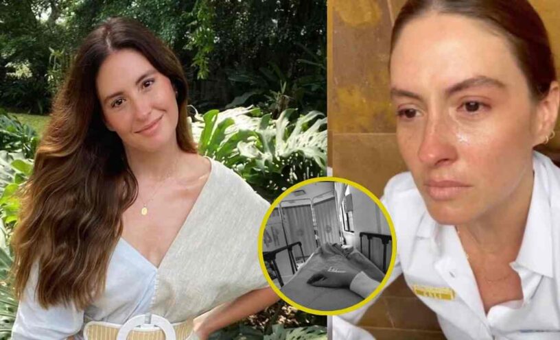 publicación de Taliana Vargas desde un hospital