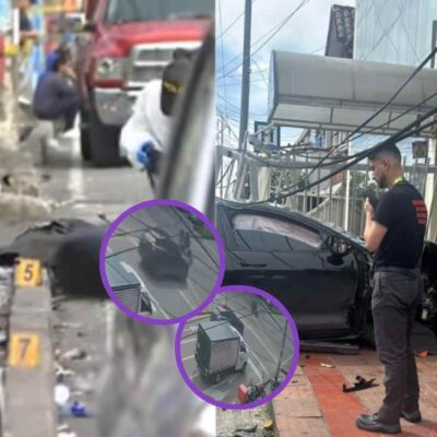 reacción de la mujer para salvar a los dos menores en accidente