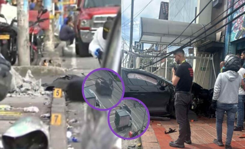 reacción de la mujer para salvar a los dos menores en accidente