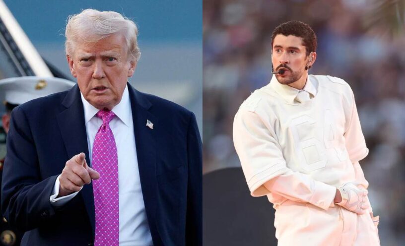 Reacción Donald Trump show Bad Bunny