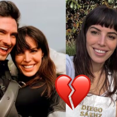 Así fue como Diego Sáenz y  Cristina Warner anunciaron que terminaron su relación