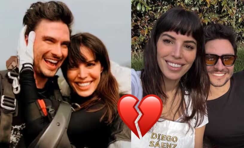 Así fue como Diego Sáenz y  Cristina Warner anunciaron que terminaron su relación