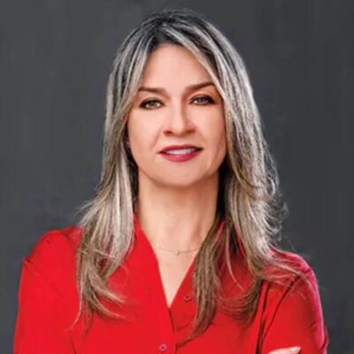 Reacción de Vicky Dávila a los resultados de la consulta