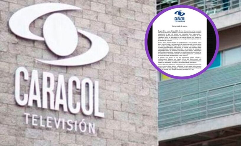 Caracol Televisión dio por terminado el vínculo laboral con Ricardo Orrego y Jorge Alfredo Vargas tras denuncia de acoso sexual