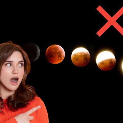 Esto es lo que NO debes hacer durante el eclipse lunar del 3 de marzo: Podría traer graves consecuencias
