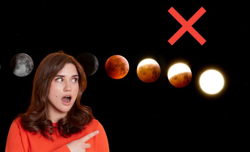 Esto es lo que NO debes hacer durante el eclipse lunar del 3 de marzo: Podría traer graves consecuencias