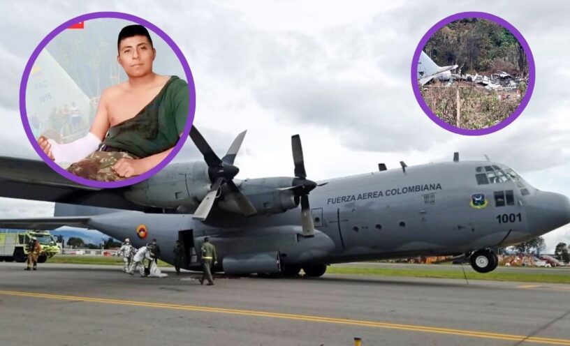 El relato de sobreviviente del accidente del avión Hércules
