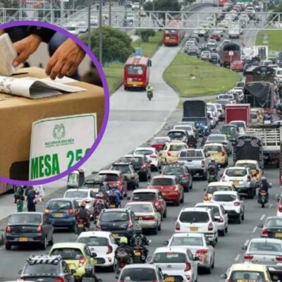 ¿Cuáles son los cierres viales y desvíos en Bogotá para el domingo 8 de marzo?