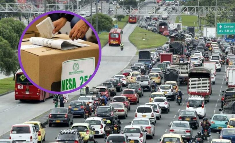 ¿Cuáles son los cierres viales y desvíos en Bogotá para el domingo 8 de marzo?