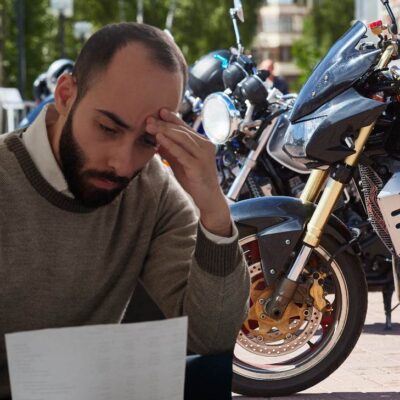 multa por placa moto en Colombia