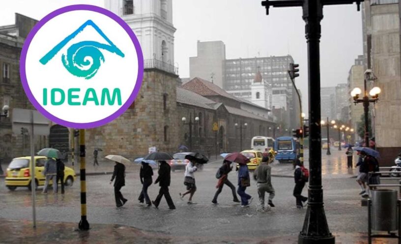 ¿Qué días lloverá fuerte en Bogotá para marzo según pronóstico del IDEAM?