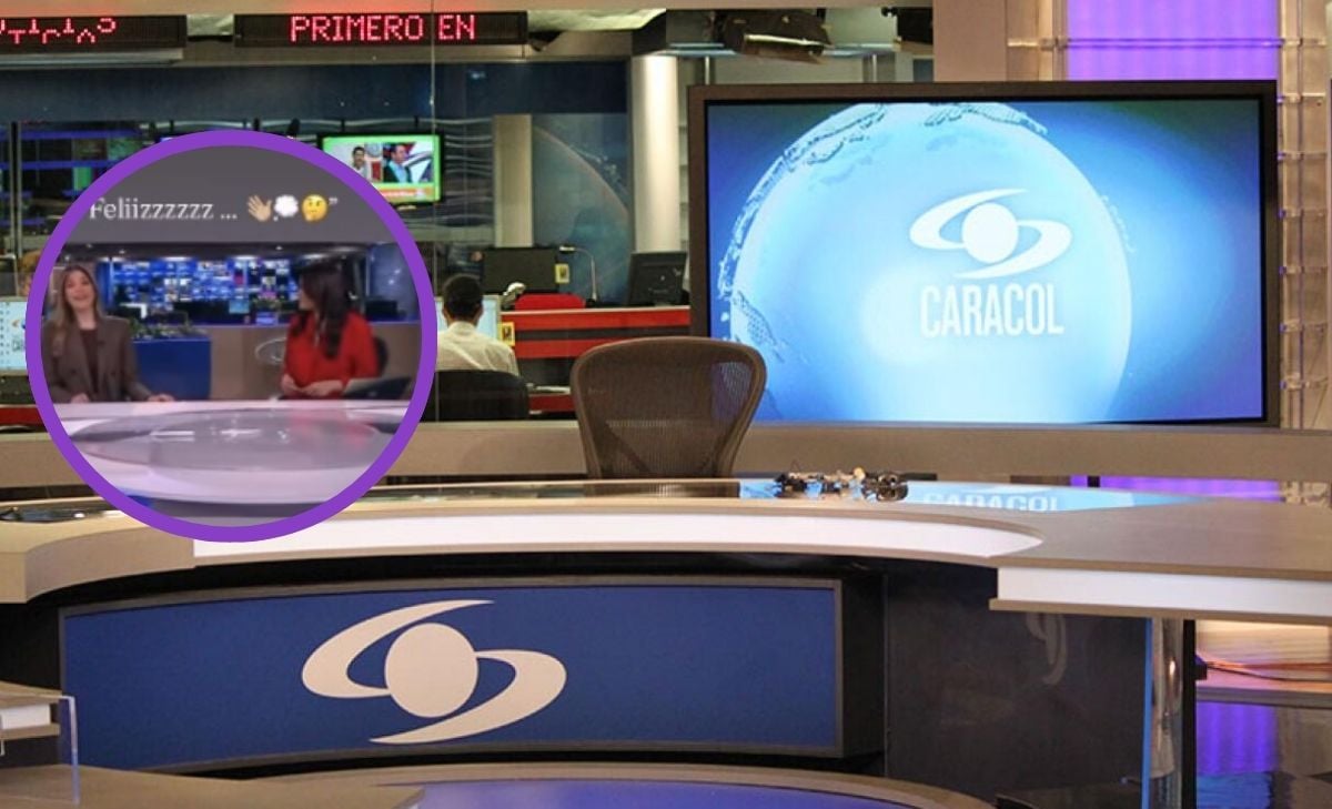 El video del error que cometió presentadora de Noticias Caracol en pleno en vivo