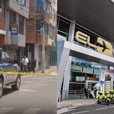 explosión cerca al Aeropuerto El Dorado