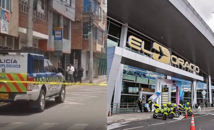 explosión cerca al Aeropuerto El Dorado