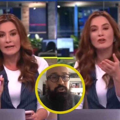 periodista de noticias caracol discutió en vivo con Carlos Carrillo