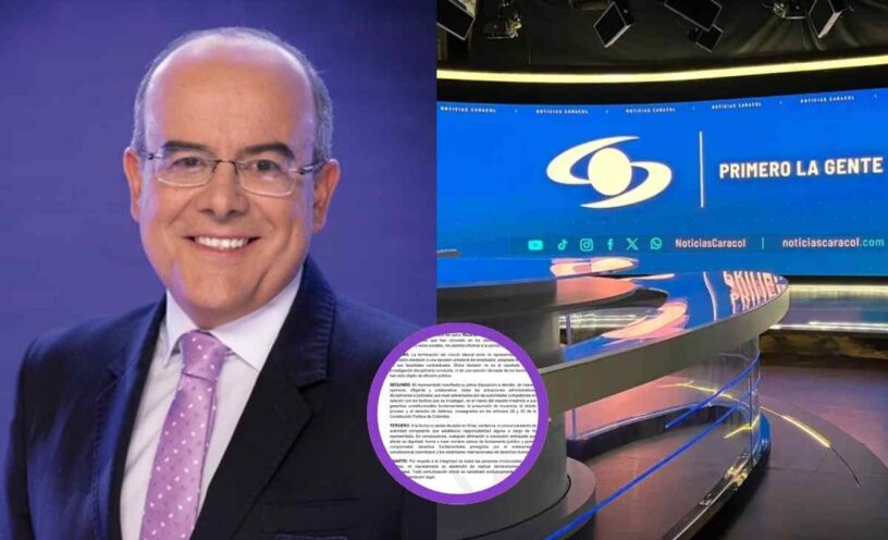 Ricardo Orrego se pronunció tras denuncias e acoso en Caracol