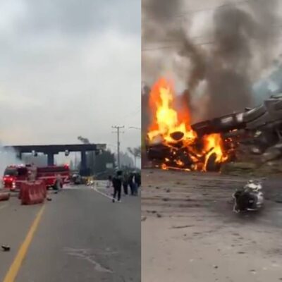 accidente vía Zipaquirá