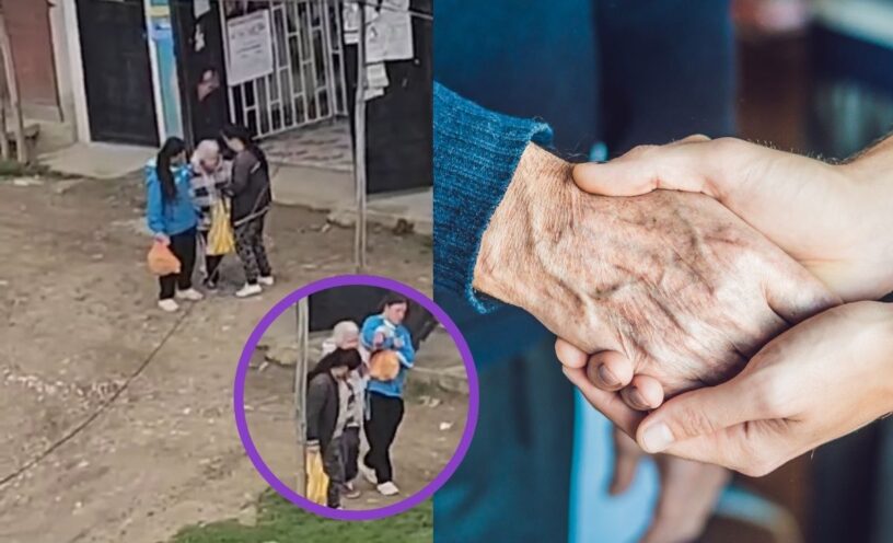 El video que muestra el maltrato contra una adulta mayor en plena calle de Bogotá