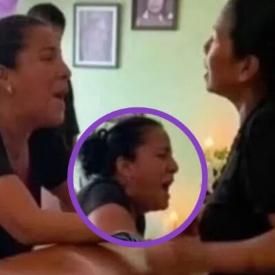 El video de las mujeres que se pelearon en pleno funeral tras descubrir que ambas eran las viudas del difunto