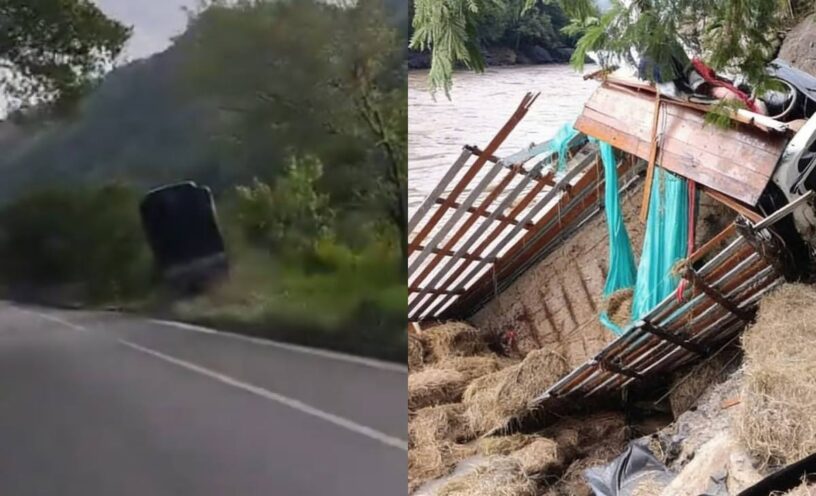 camión cayó Río Cauca