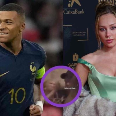 Kylian Mbappé y Ester Expósito fueron captados en una cena