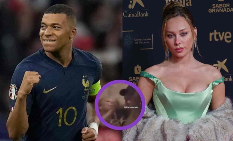Kylian Mbappé y Ester Expósito fueron captados en una cena