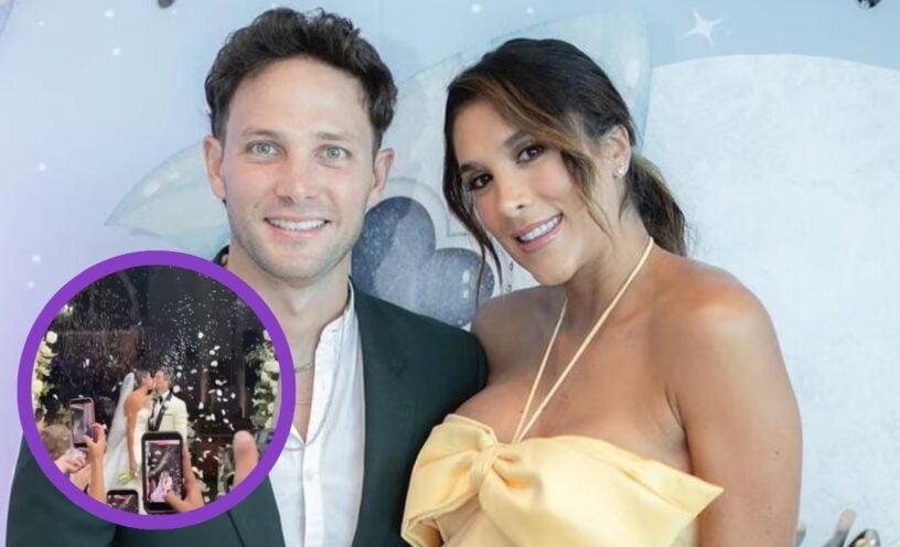 Las imágenes del matrimonio de Daniela Ospina y Gabriel Coronel