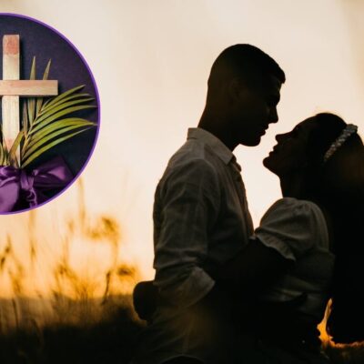 pareja se quedó 'pegada' en Semana Santa