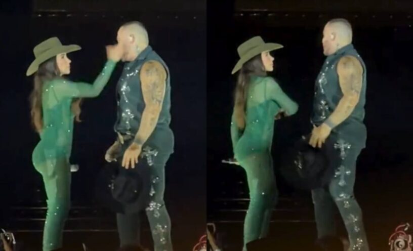 Paola Jara le pegó a Jessi Uribe