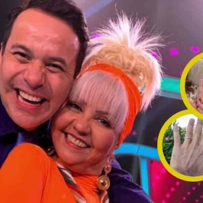 Polilla publicó foto con anillo de compromiso
