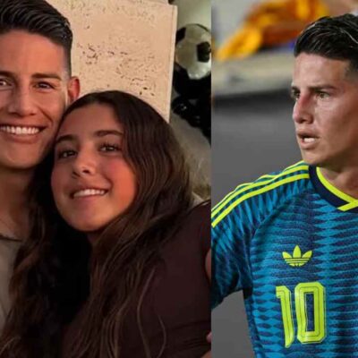 ¿Qué dijo Salomé, la hija de James Rodríguez, sobre la situación médica de su padre?