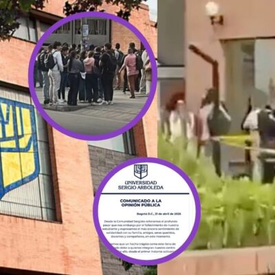 ¿Qué dijo la Universidad Sergio Arboleda sobre la joven que cayó de edificio?