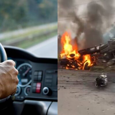habló testigo accidente vía Bogotá - Zipaquirá