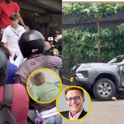 Accidente que tuvo Jairo Martinez