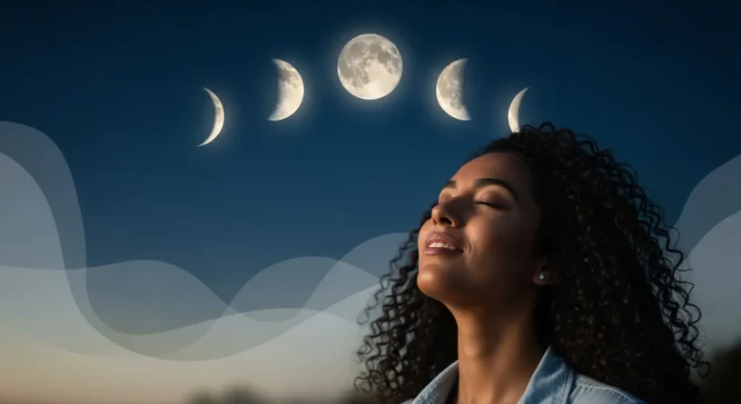 Menstruación y energía: cómo el ciclo lunar influye en tu conexión femenina