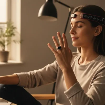 Adiós ansiedad: cómo los wearables para meditación ayudan a medir tu bienestar real
