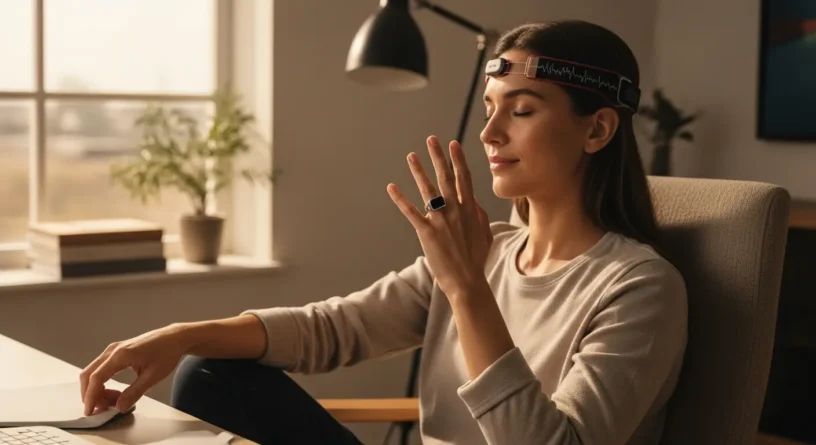 Adiós ansiedad: cómo los wearables para meditación ayudan a medir tu bienestar real