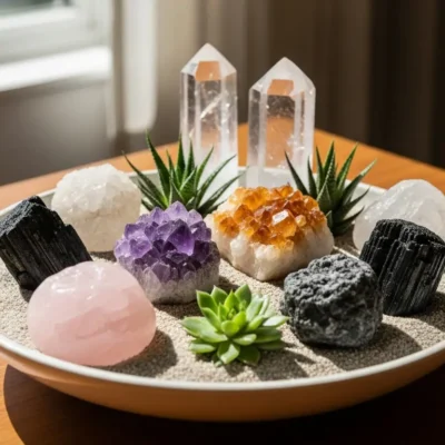 Desierto de cristales en Feng Shui: el secreto mejor guardado para armonizar tu casa con gemas