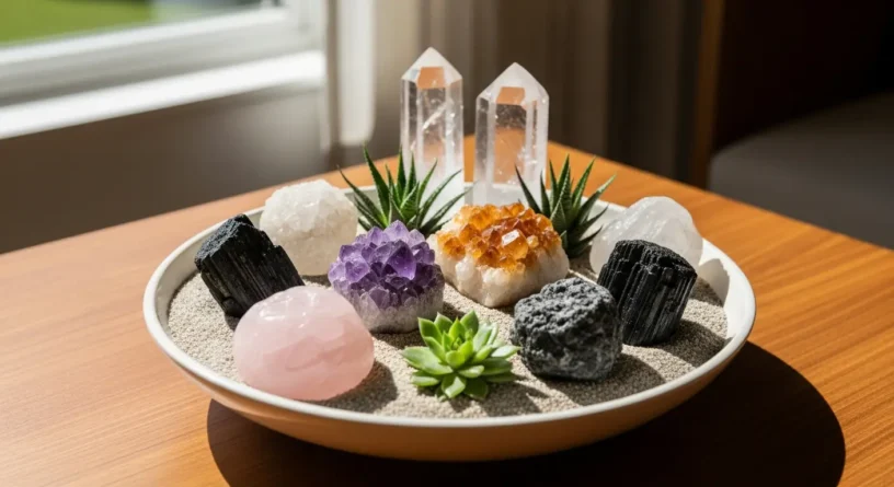 Desierto de cristales en Feng Shui: el secreto mejor guardado para armonizar tu casa con gemas